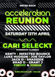 Flyer de Acceleration Reunion