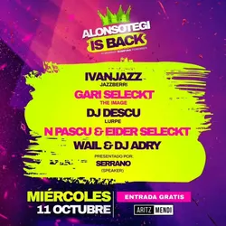 Flyer de Alonsotegi is back