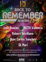 Flyer de Back to Remember Irún
