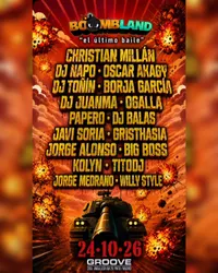 Flyer de Boombland - el último baile