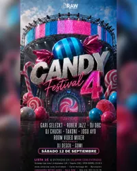 Flyer de Candy Festival 4