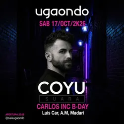 Flyer de Carlos Inc B-Day