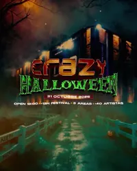 Flyer de Crazy Halloween