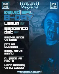 Flyer de David BFL B-Day