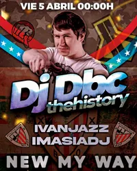 Flyer de Dj DBC Thehistory