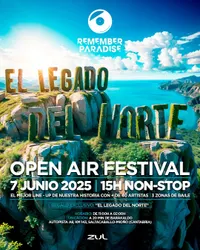 Flyer de El legado del norte (Remember Paradise)