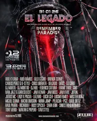 Flyer de El Legado (Remember Paradise)
