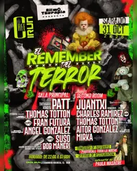 Flyer de El Remember del Terror
