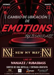 Flyer de Emotions Bumping Sessions