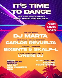 Flyer de It’s time to dance