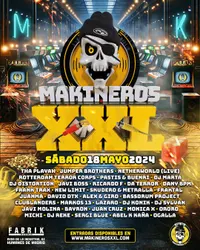 Flyer de Makineros XXL