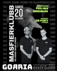 Flyer de Masfierklubb bs Hard Bass Crew