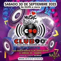Flyer de Opening Club90