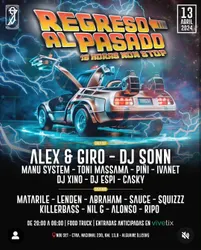 Flyer de Regreso al pasado