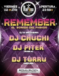 Flyer de Remember - El sonido del pasado