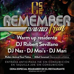 Flyer de Remember Irún
