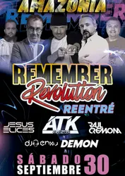Flyer de Remember Revolution Reentré