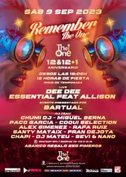 Flyer de Remember The One