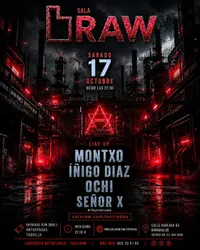 Flyer de Sala Raw
