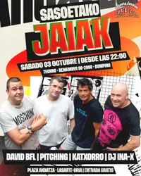Flyer de Sasoetako Jaiak