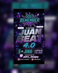 Flyer de Solo Remember