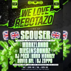 Flyer de We Love Rebotazo