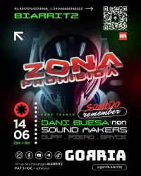 Flyer de Zona Prohibida